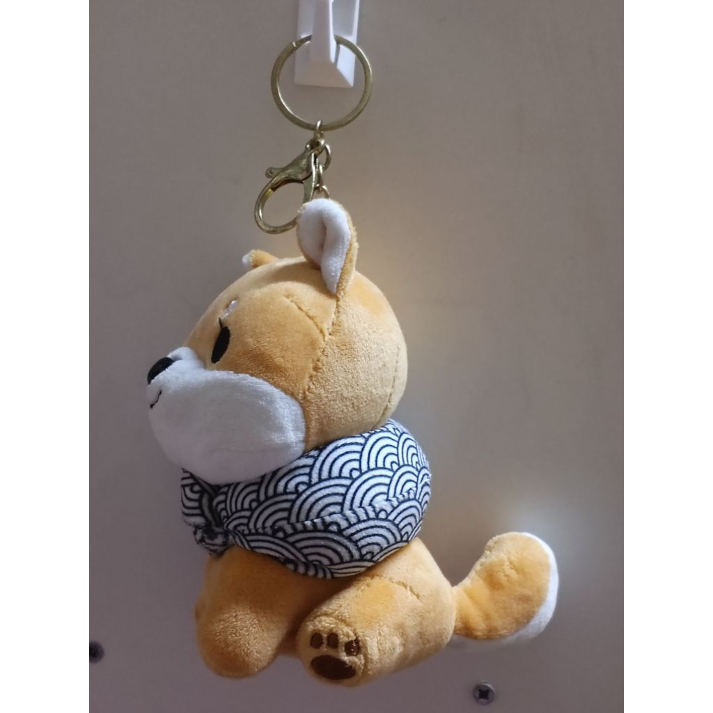 gantungan tas boneka shiba
