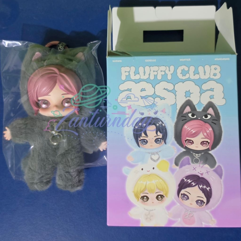 [Official] Popmart Aespa Plush Doll Fluffy Club Giselle