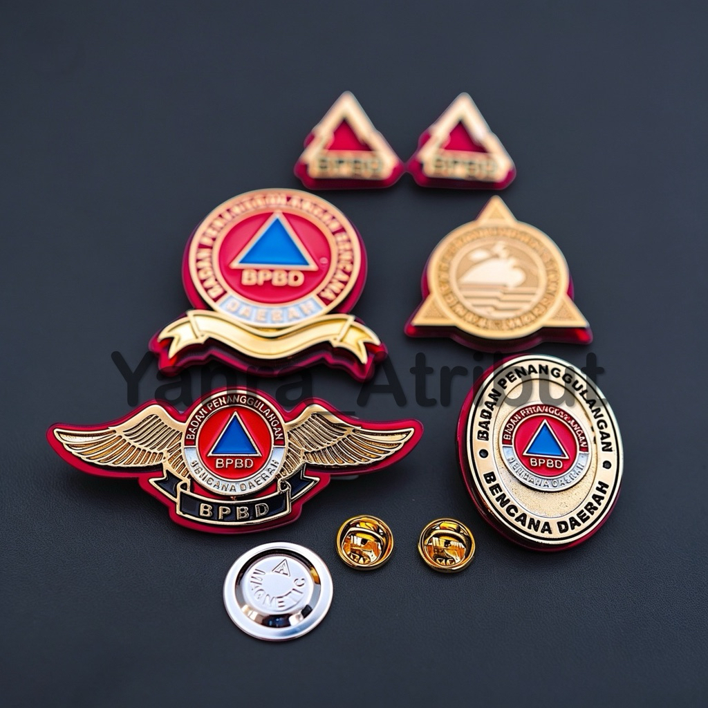 EMBLEM Bpbd / WING Bpbd / OVAL Bpbd / MONOGRAM Bpbd / PIN Brevet TANGKAS BPBD PREMIUM