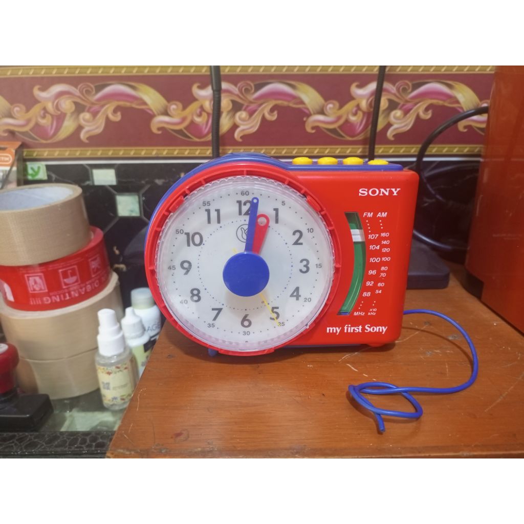 Sony ICF A-6500 radio jam analog