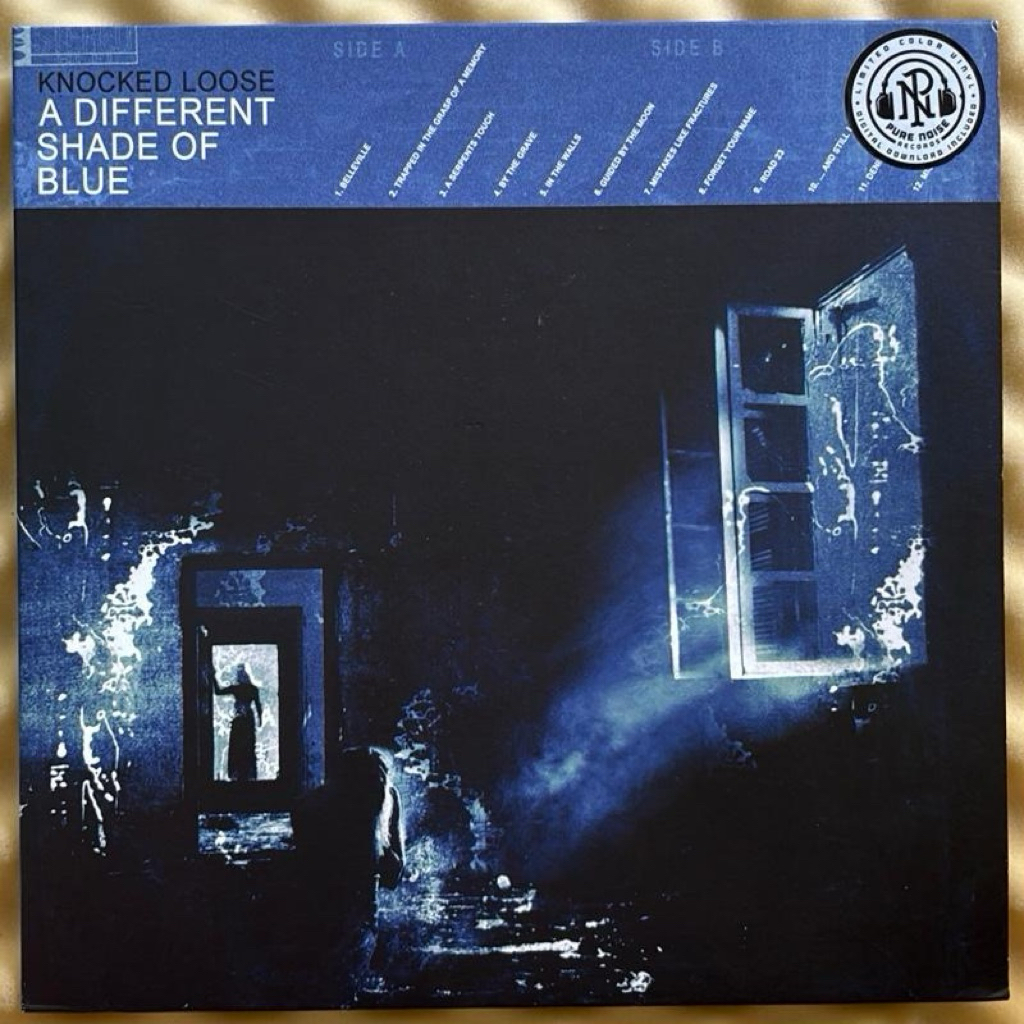 Piringan Hitam Vinyl Knocked Loose A Different Shade Of Blue (color vinyl)