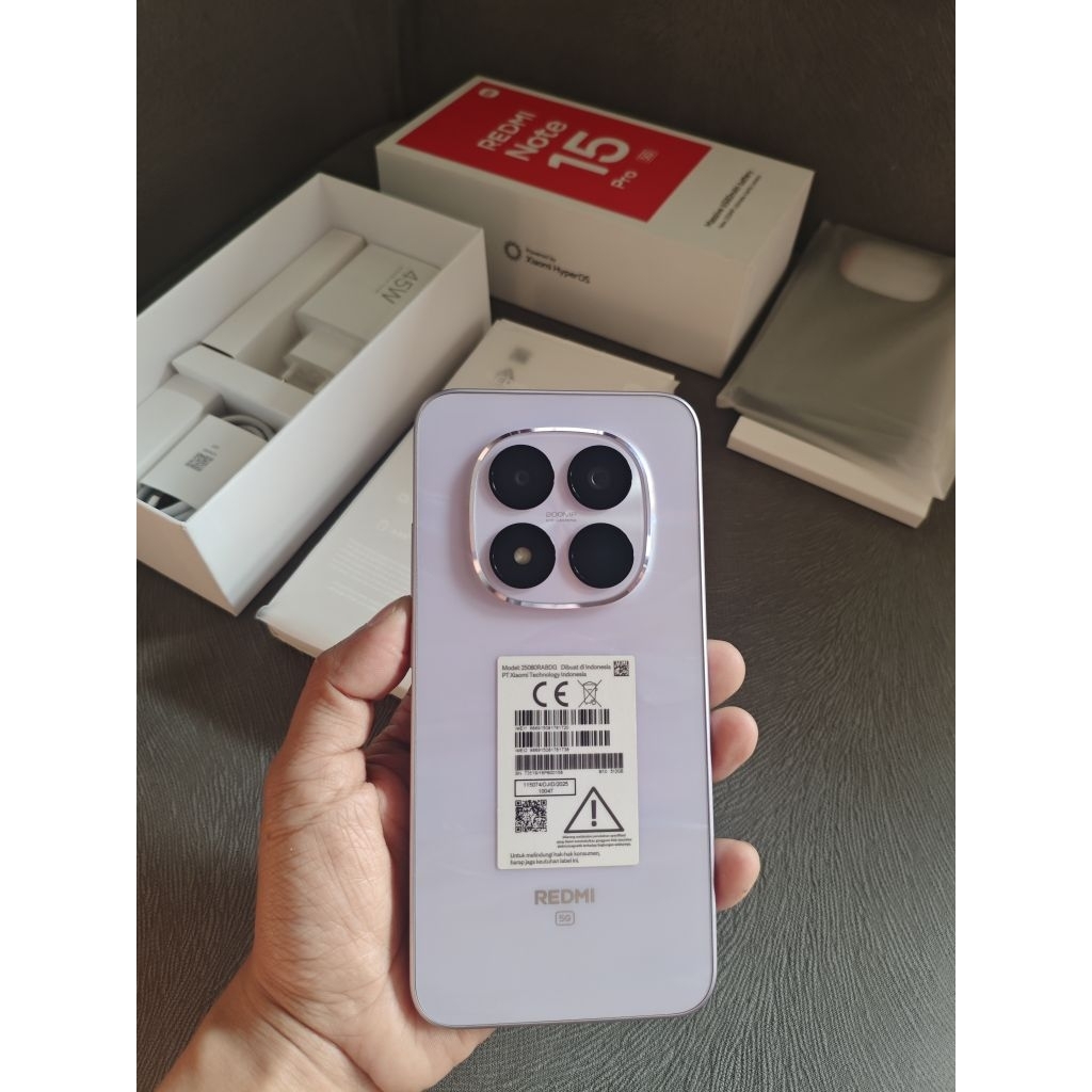 Redmi note 15 Pro 5G 12/512gb second