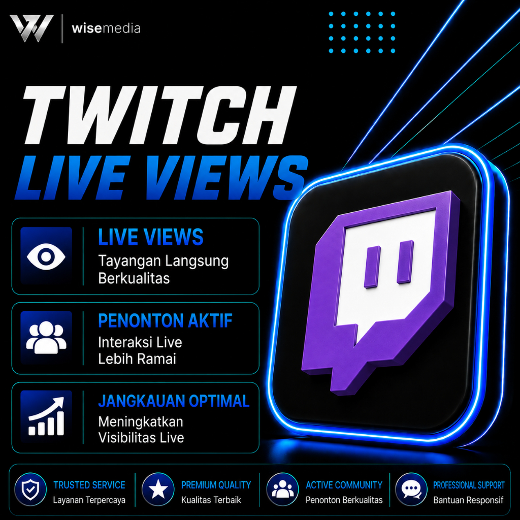 Twitch Live Views | Tambah Viewers Twitch Live | Twitch Live View | Jasa View Twitch Live