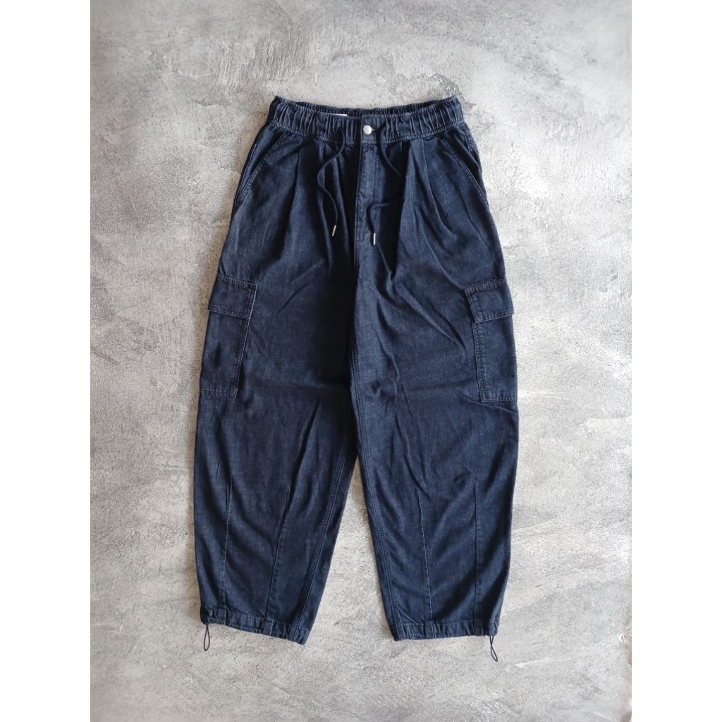 Celana Baggy Denim Cargo 8 Seconds