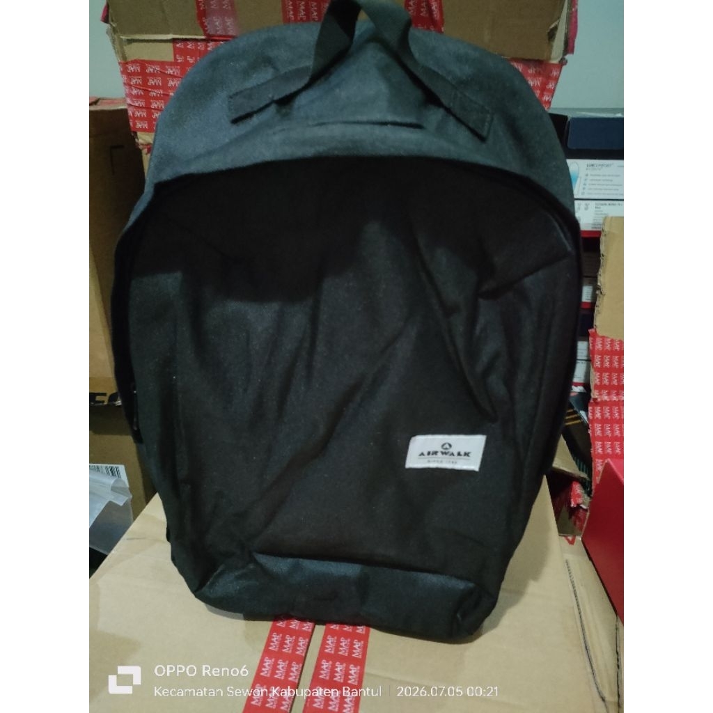 AIRWALK TAS PRIA WANITA UNISEX ORIGINAL _BLACK