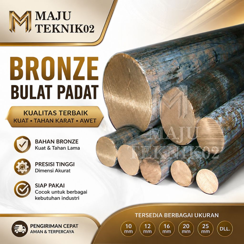 As bronze AB2 Dia 17 mm x 300 mm - As AB2