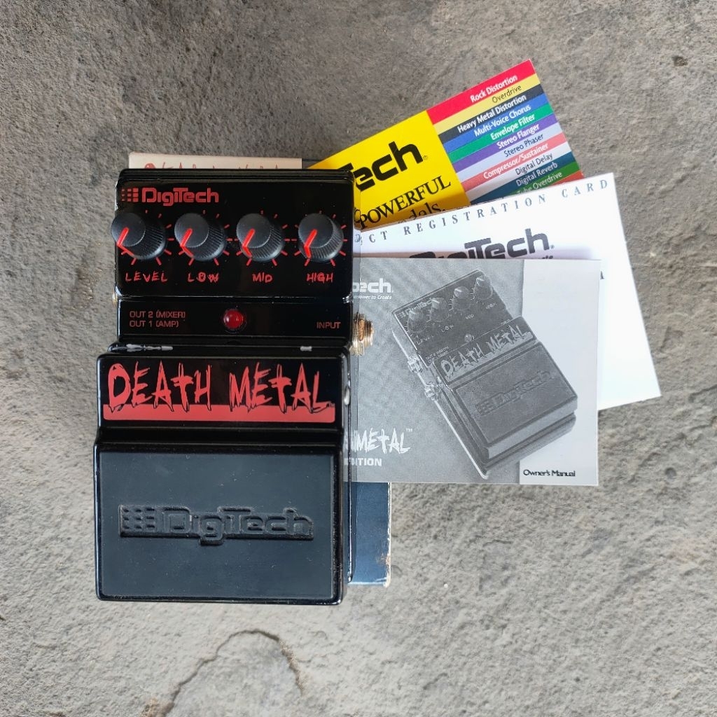 EFEK GITAR BEKAS / EFEK GITAR SECOND / EFEK DIGITECH / EFEK GITAR DIGITECH / DIGITECH DEATH METAL / 