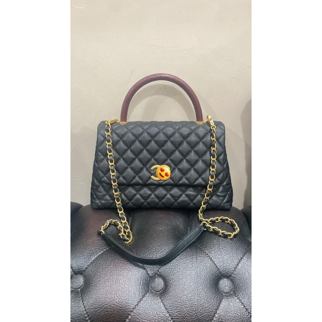 Sling bag chanel coco authentic
