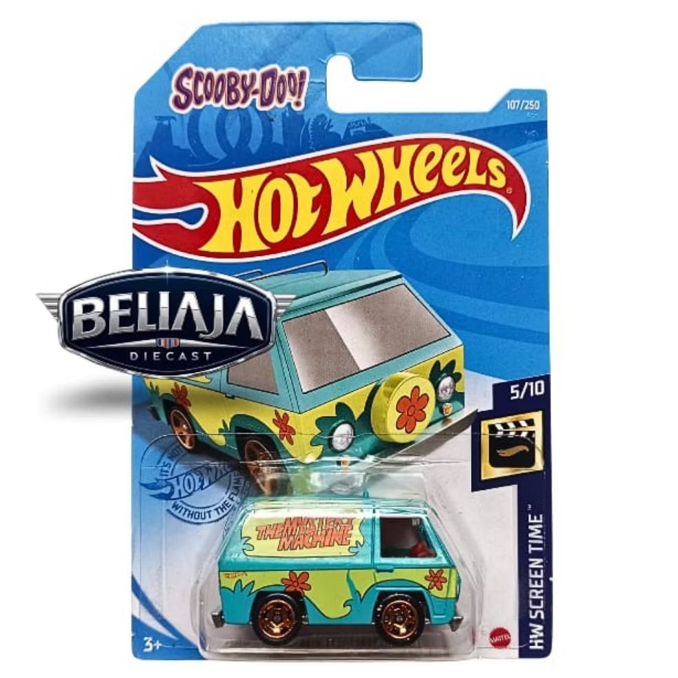 HOT WHEELS SCOOBY DOO THE MYSTERY MACHINE HW SCREEN TIME