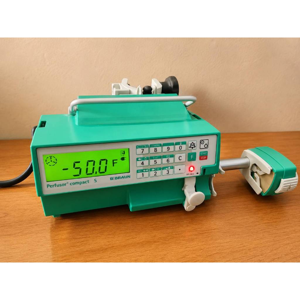 Alat Infus Elektrik B. Braun Perfusor Compact S Syringe Pump Original
