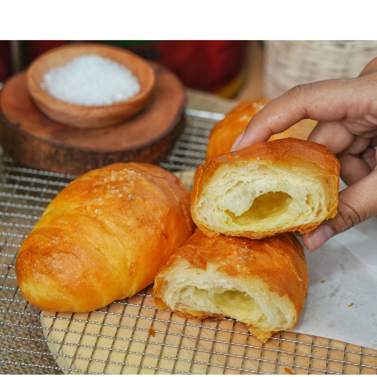 Salt Bread Original by Orilla Bakery - Menggunakan Wijsman Butter