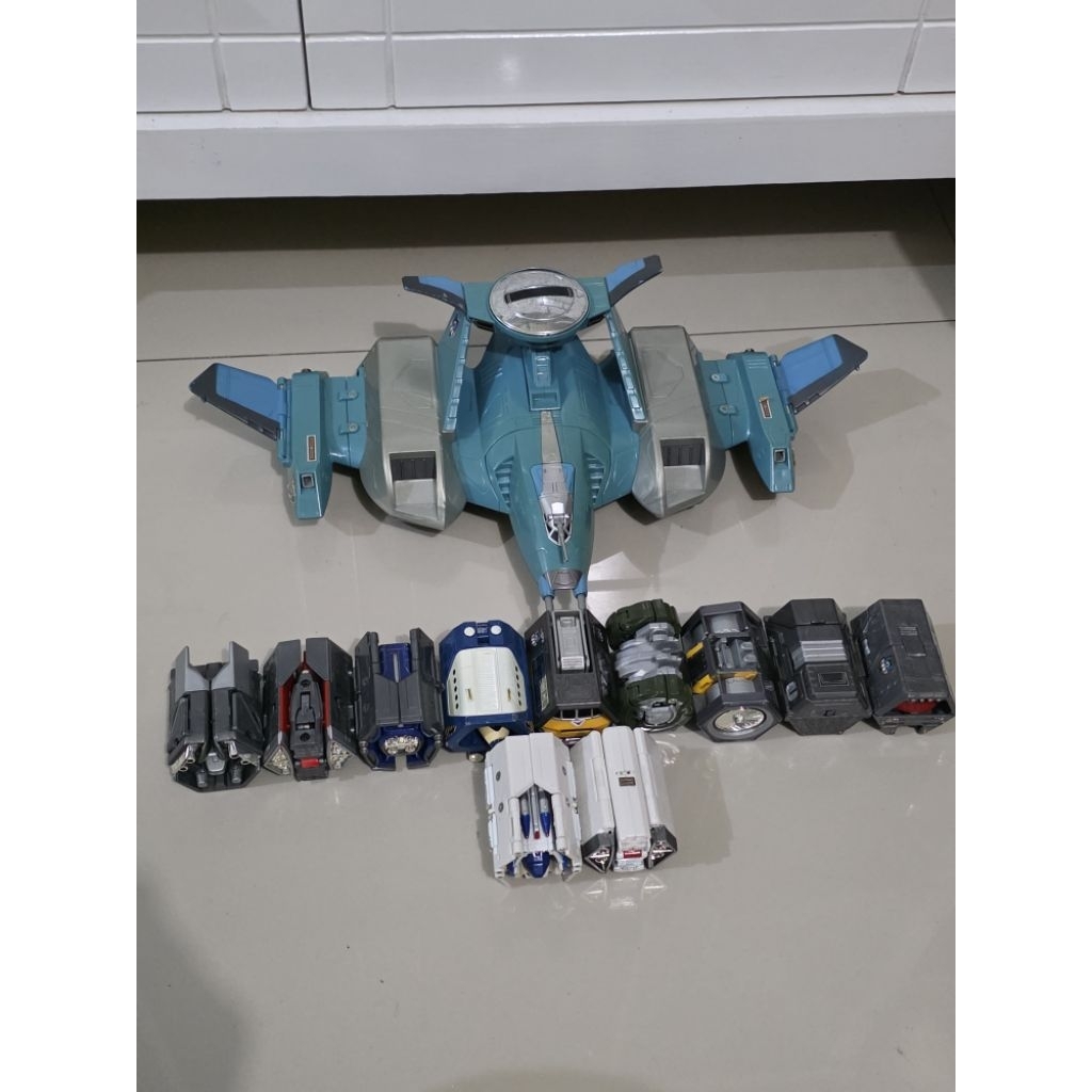 [ori] DIECAST popynica all xig fighter & dx peace carry Ultraman gaia very rare