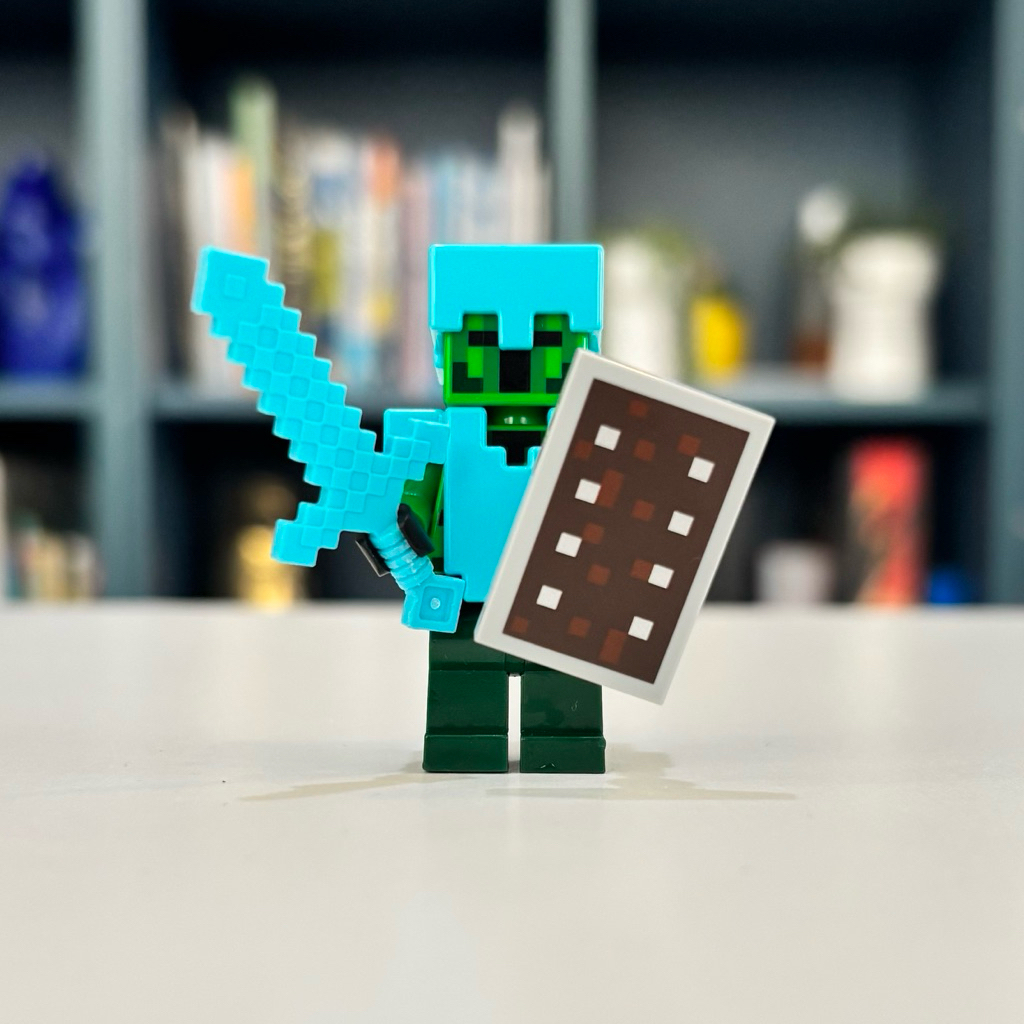 LEGO Minifigure Cactus Knight min193 Minecraft Original Bekas