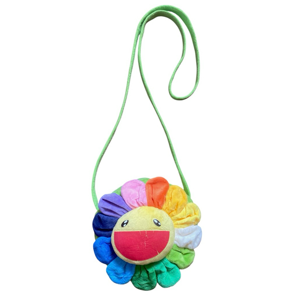 Takashi Murakami Flower Plush Sling Bag