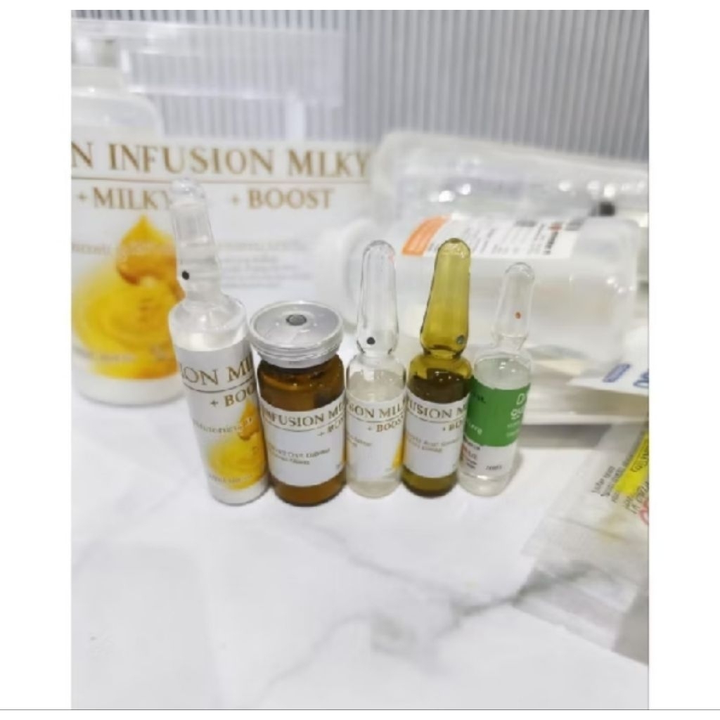 infus milky whitening booster original