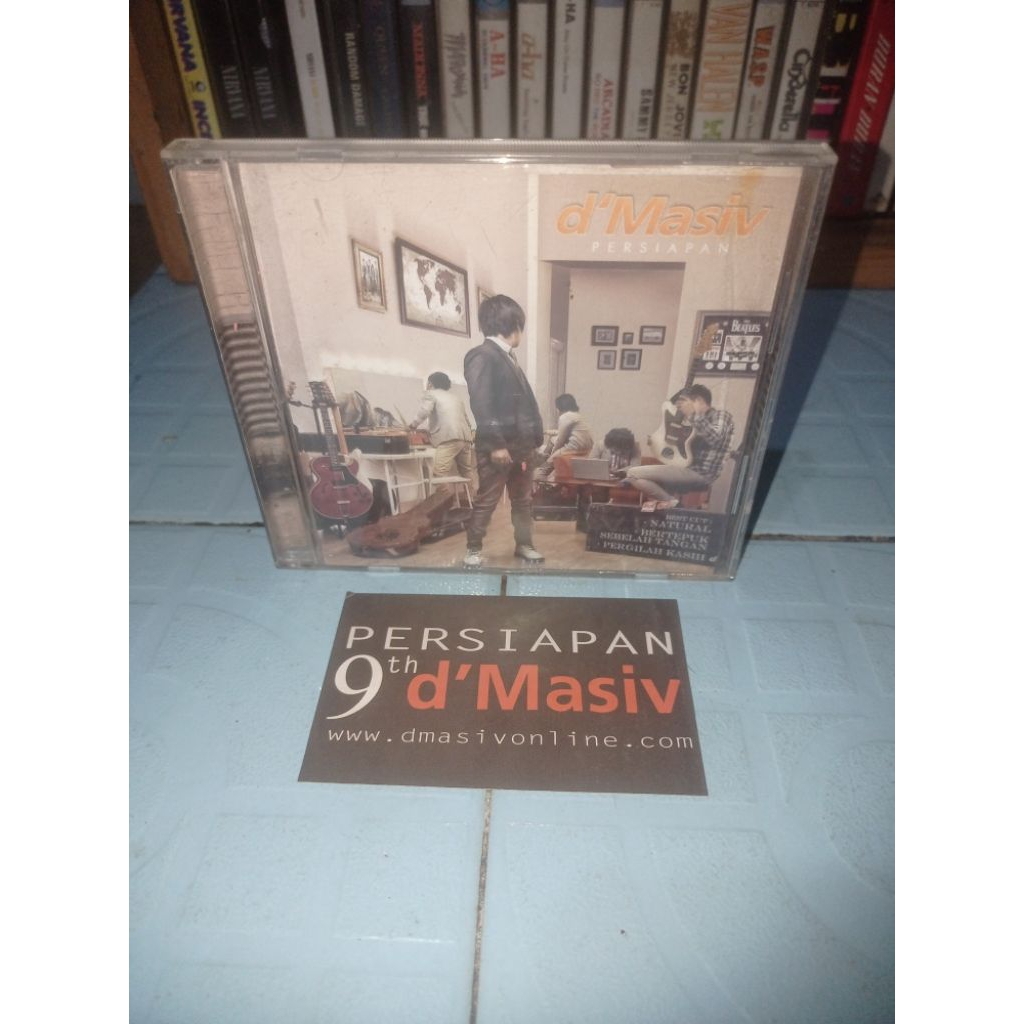 Kaset CD D'Masiv - Persiapan