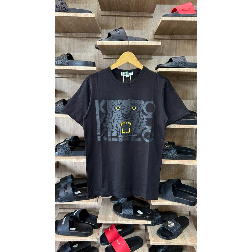 KAOS KENZO LENGAN PENDEK PRIA WANITA SIMPLE ELEGAN