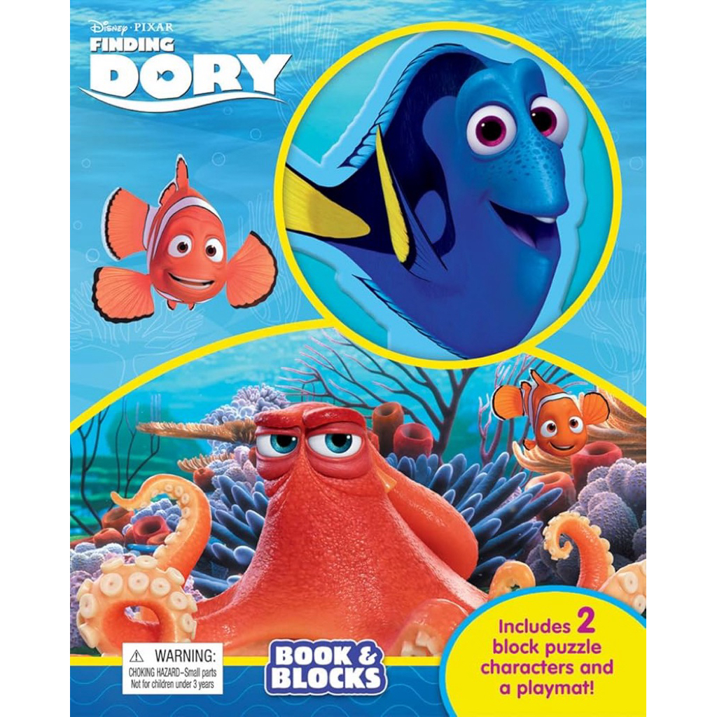 Disney Finding Dory Book & Blocks