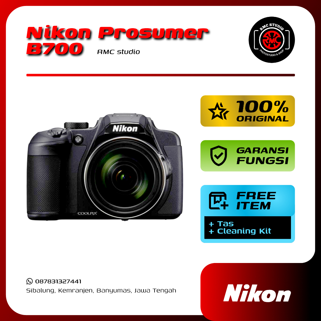Nikon prosumer b700 likenew