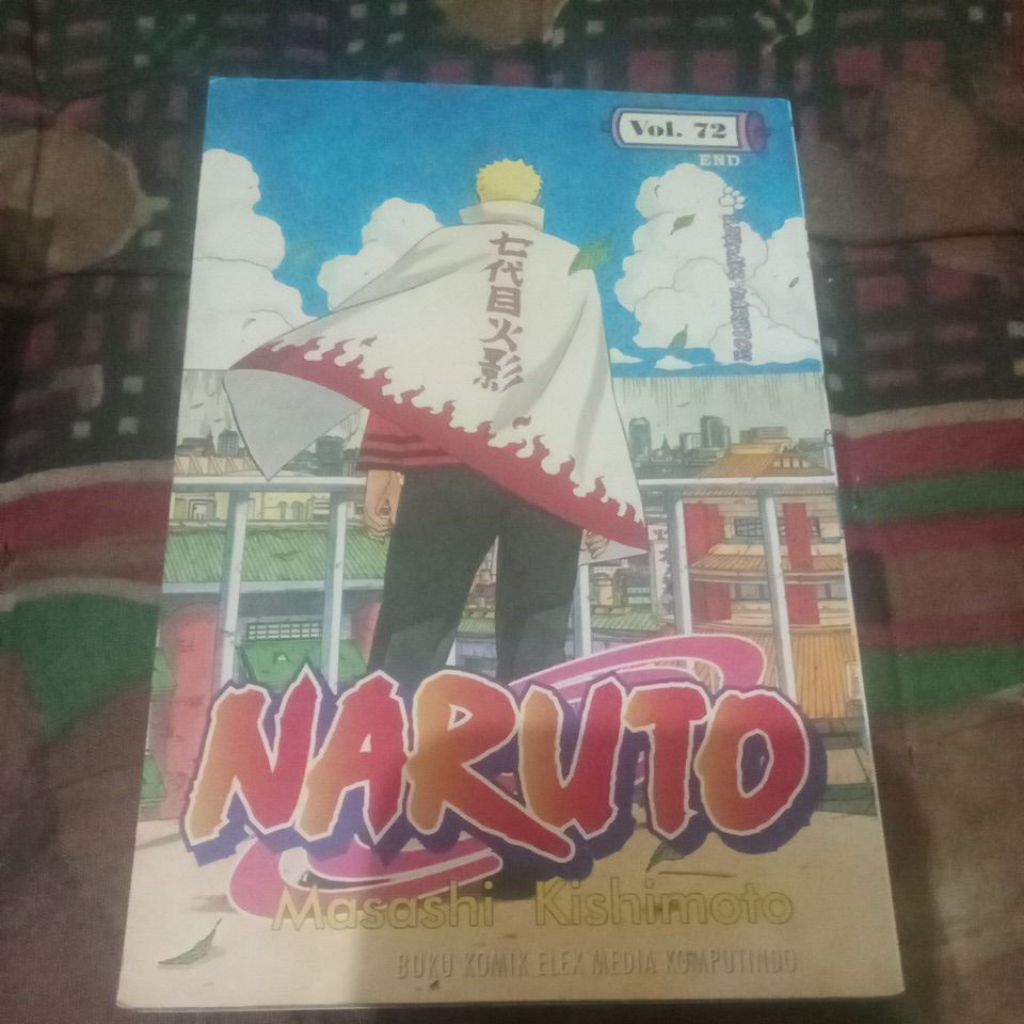 komik Naruto vol 72 tamat