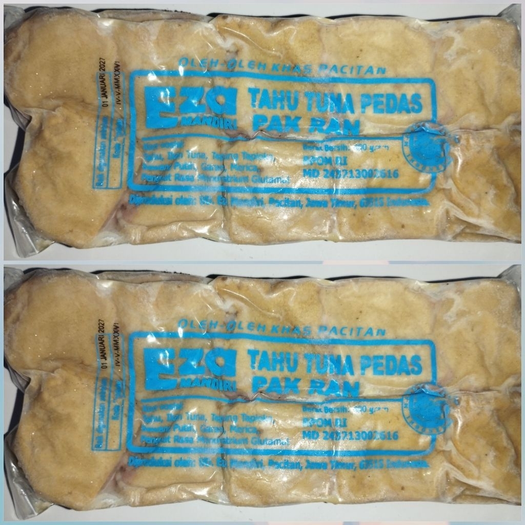 Tahu Tuna Pedas  Pak Ran / EZA Khas Pacitan