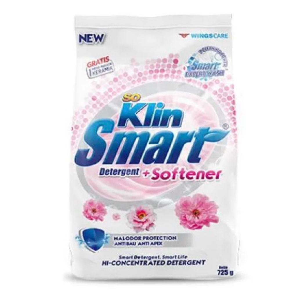 Soklin Smart Deterjen Bubuk Softener 725g