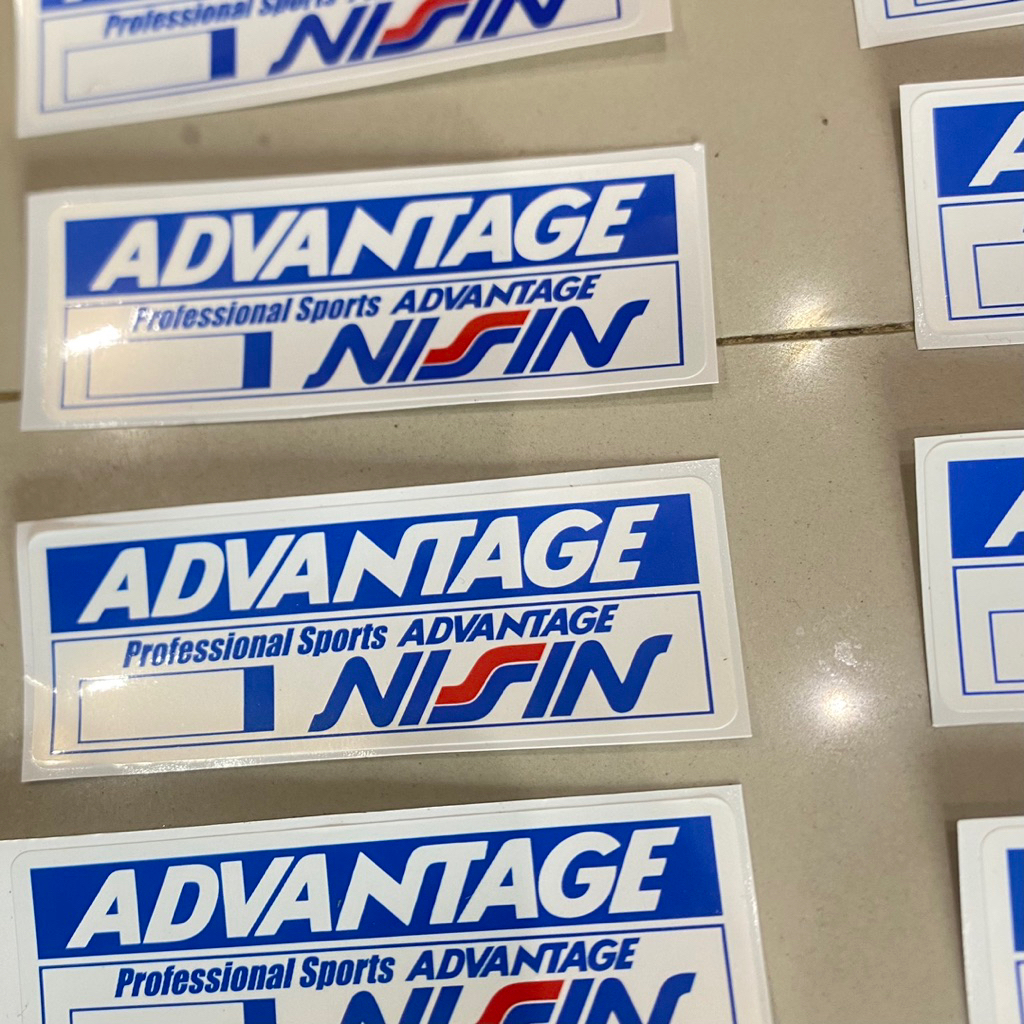Sticker shock Showa & Nissin Advantage
