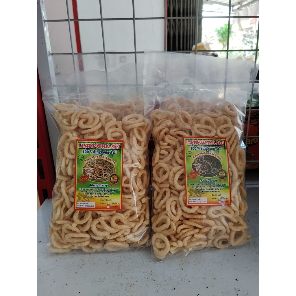 Lanting singkong, khas cilacap 250gram