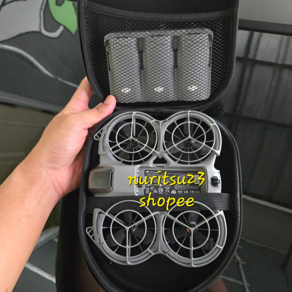 Tas Drone Dji Neo1 - 2 Fly More Combo Hardcase Pocket FMC
