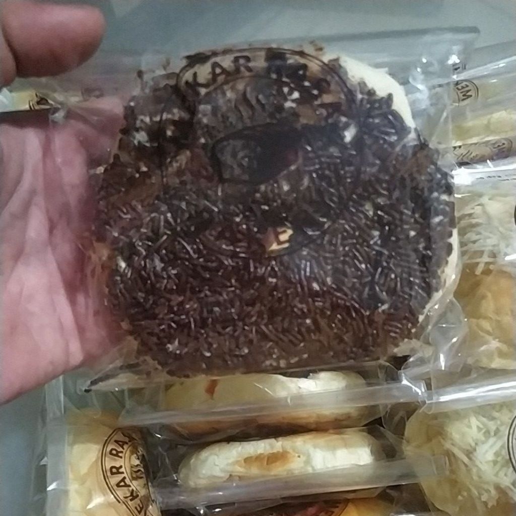 roti donat rasa meses coklat