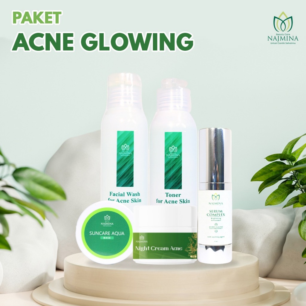 PAKET ACNE GLOWING by Najmina