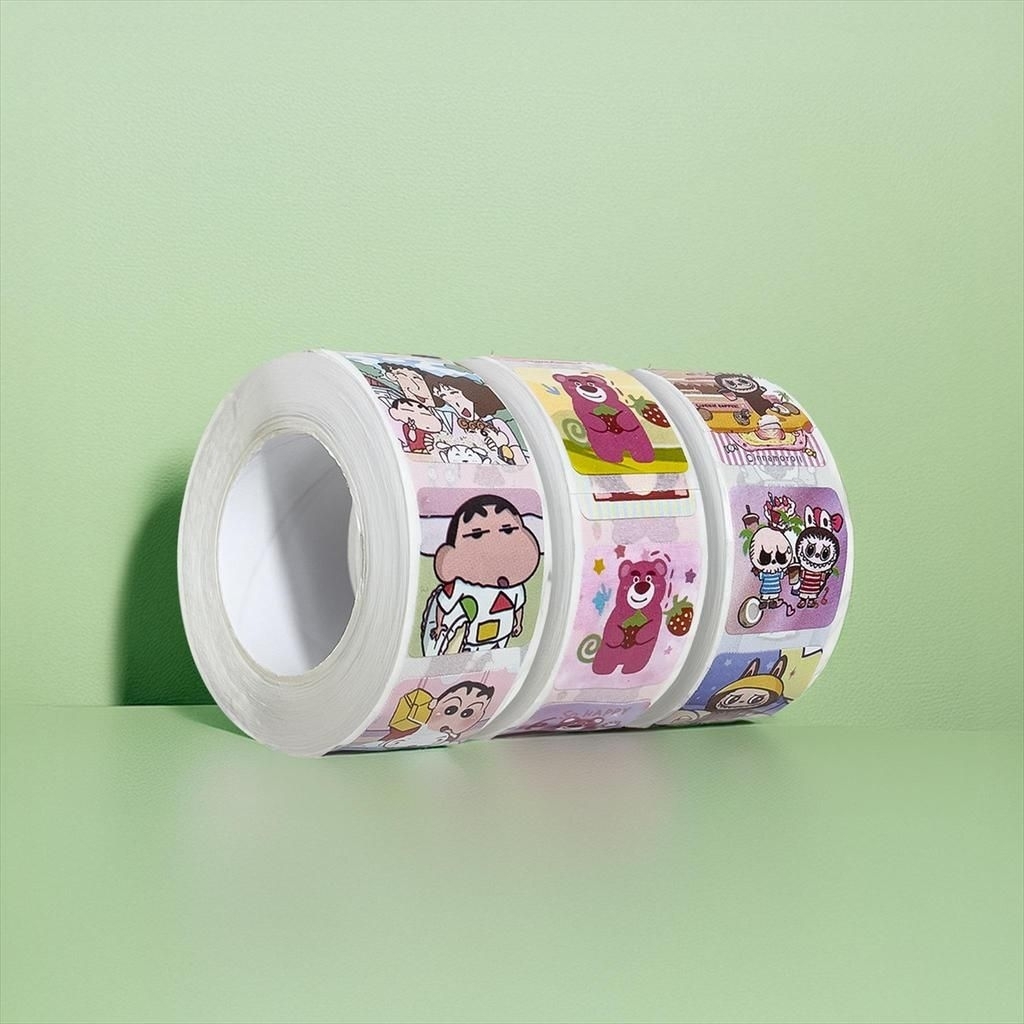stiker roll lebar 2 cm / stiker roll lucu estetik / stiker dekorasi DIY