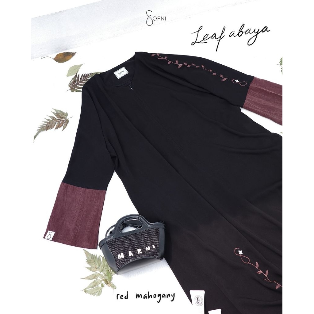 LEAF ABAYA by SOFNI