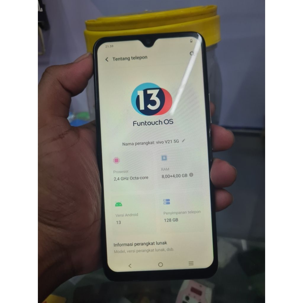 Vivo V21 5G 8/128gb