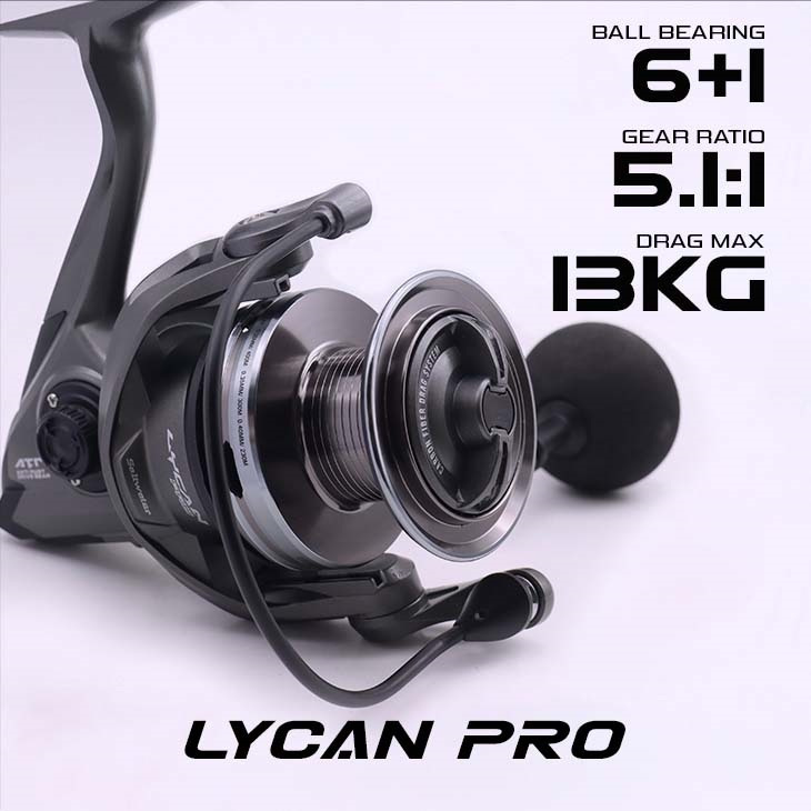 EUPRO LYCAN PRO SURF REEL SPINNING 7000 METAL SPOOL SALTWATER FISHING REEL