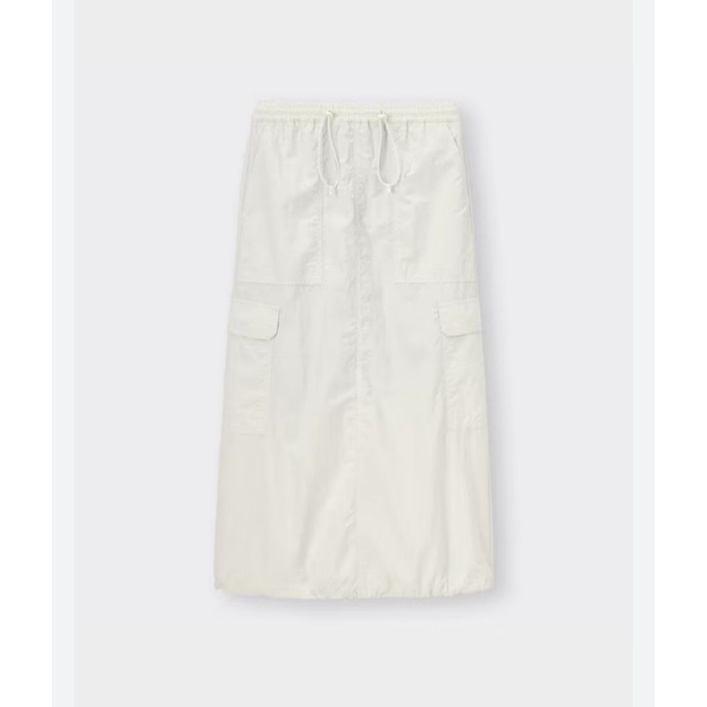 (Molii Skirt) - Rok Panjang Span Cargo Gu