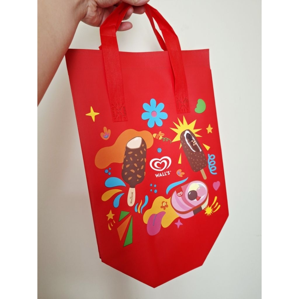 tas belanja walls tas es krim walls icy bag walls es krim wall's tote bag walls es krim