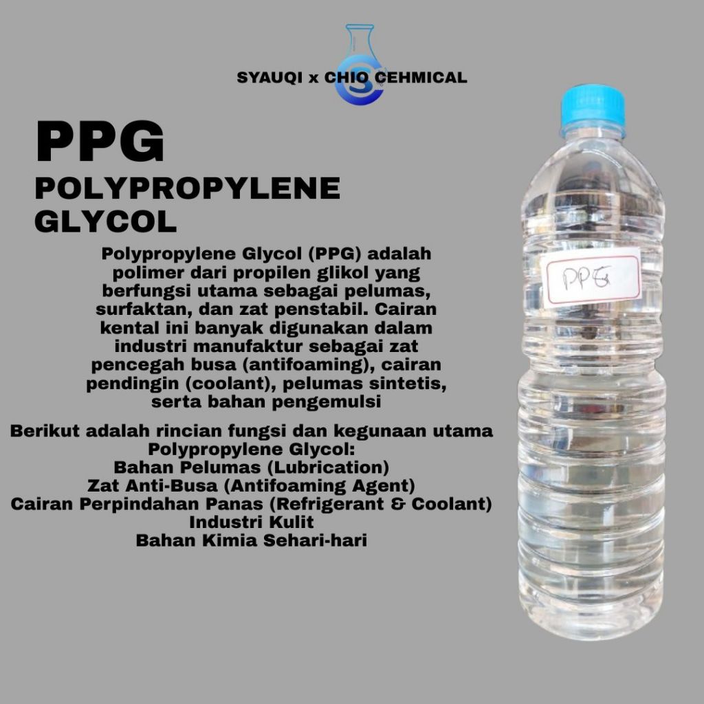 POLY PROPYLENE GLYCOL / POLYPROPYLENE GLYCOL / PPG - 1KG