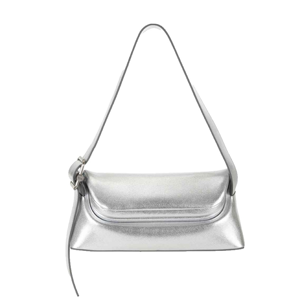 OSOI Folder Brot Shoulder Bag Silver