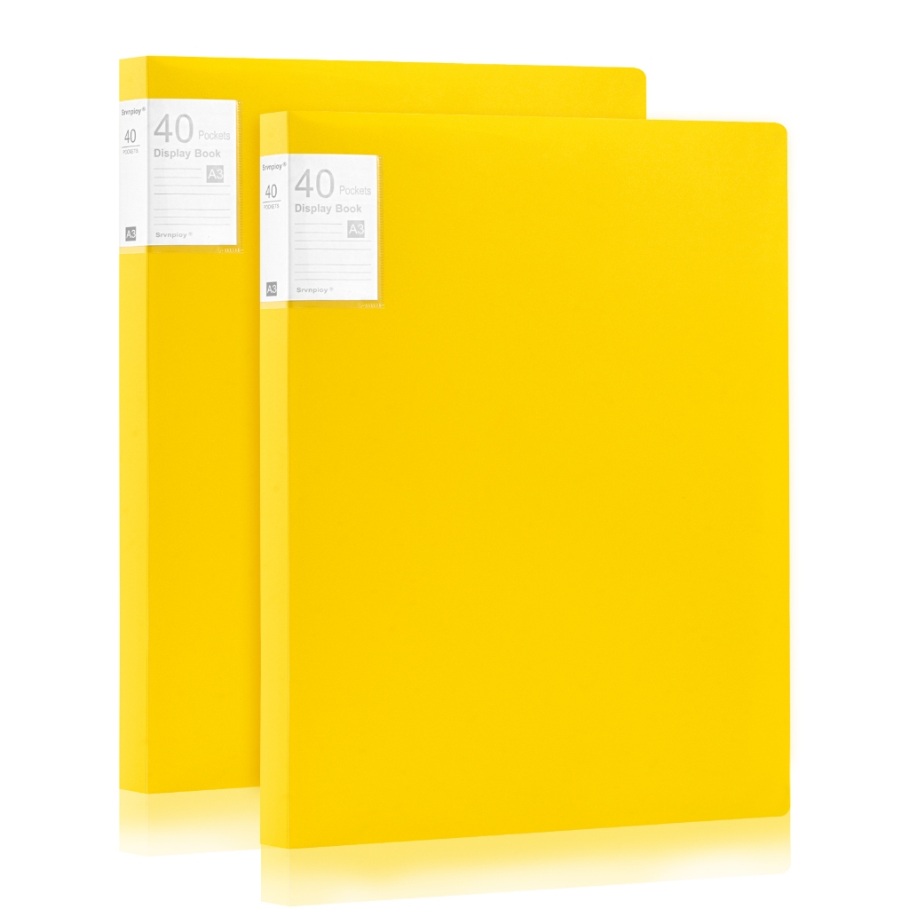 Display Book/Clear Holder /map folder transparan / A3 -40 lembar