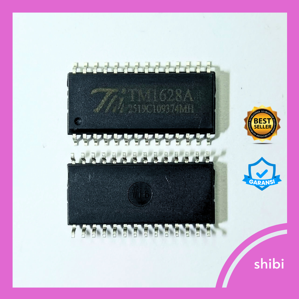 TM1628 GARANSI IC SM1628 HT1628 1628 SOP-28 SMD TM1628A