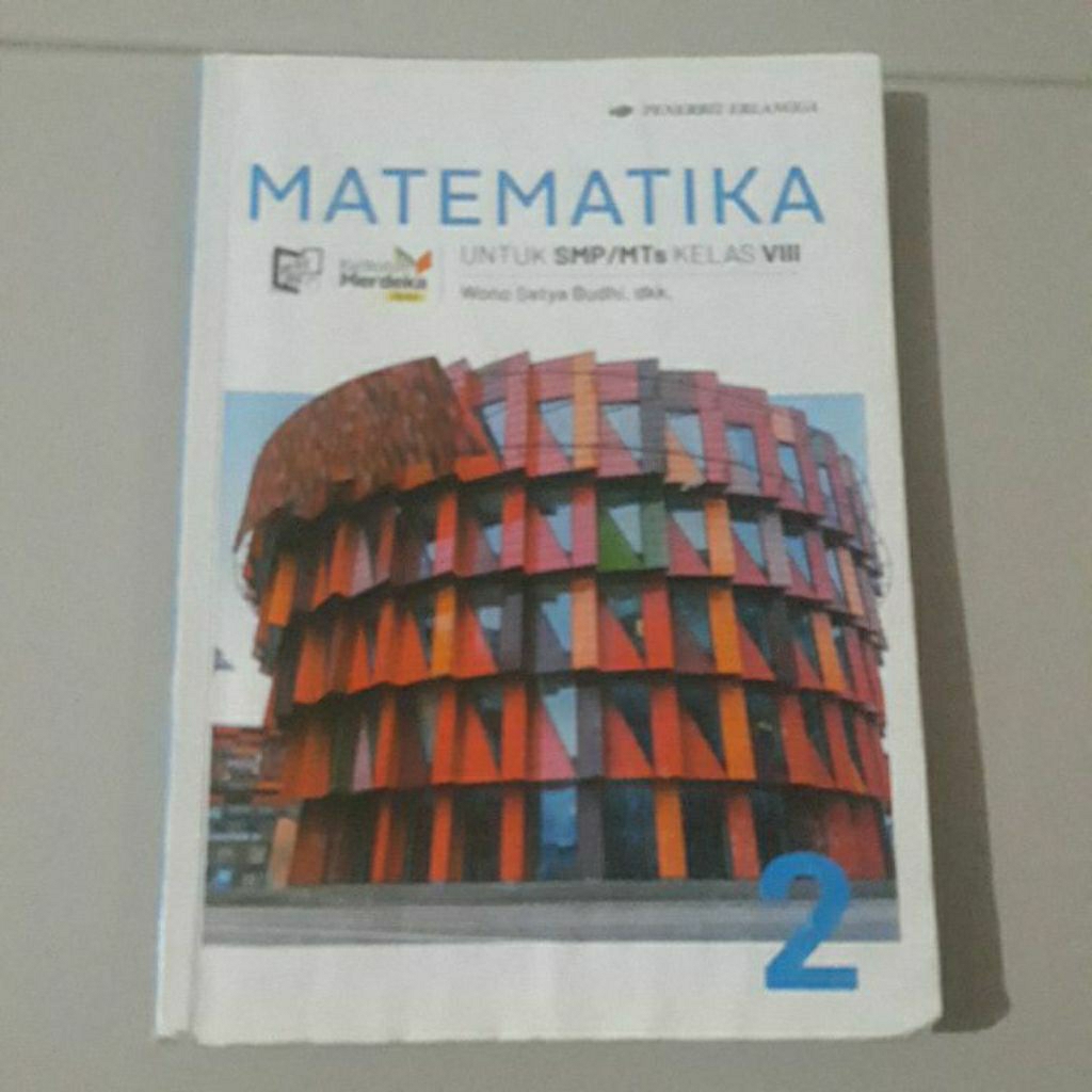 Buku Matematika kelas 8/Erlangga, bekas
