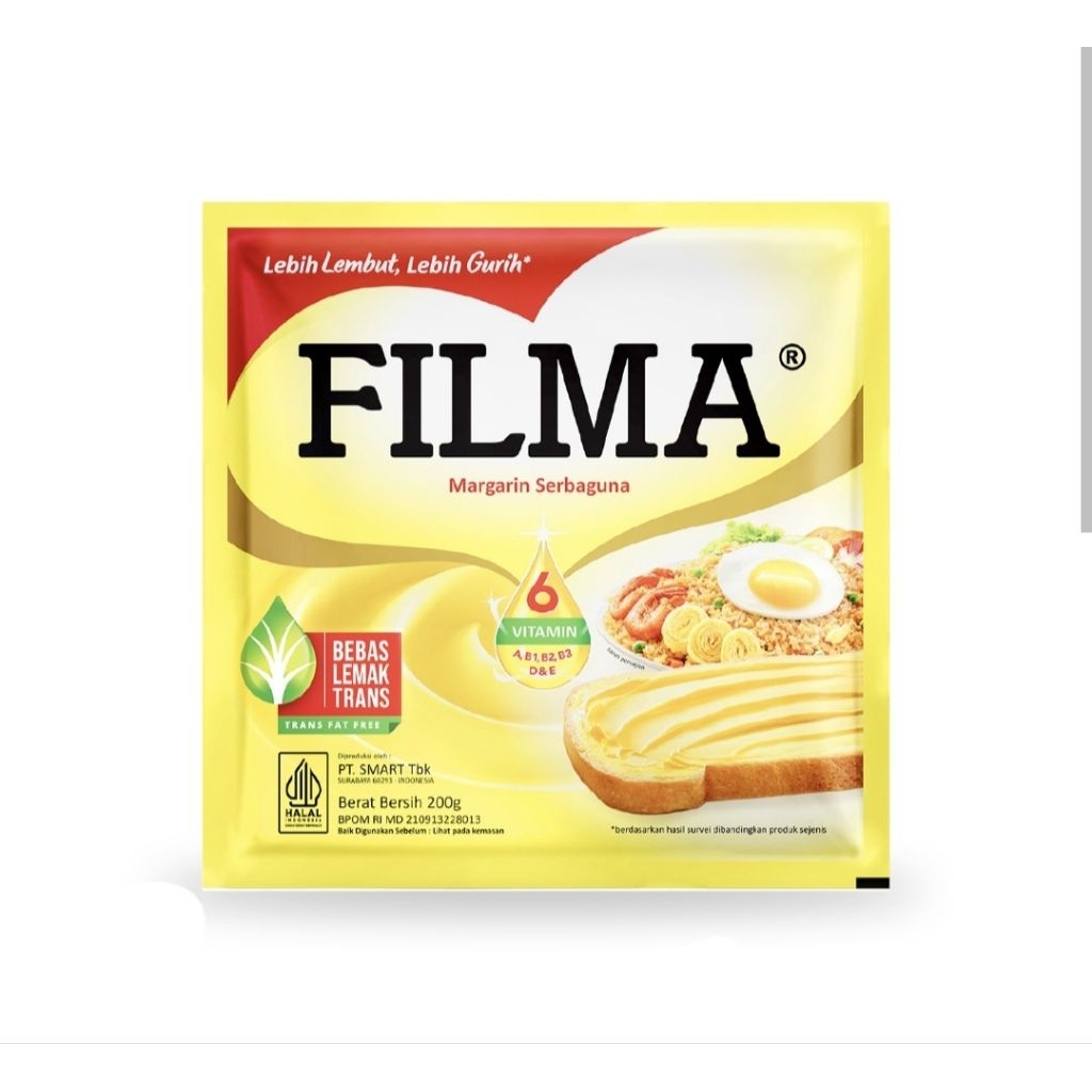 Filma Margarin Serbaguna 200gr / Margarin FILMA