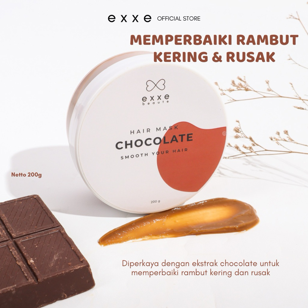[Buy1Get] HairMask Chocolate by exxe beaute