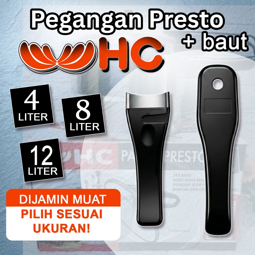 ORI Gagang Panci Presto HC, Handle Presto Merk HC, Pegangan Presto HC