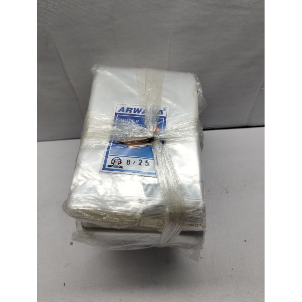 PP ARWANA/ PLASTIK PP BENING ARWANA 8X25 ( Hrg 1BKS)