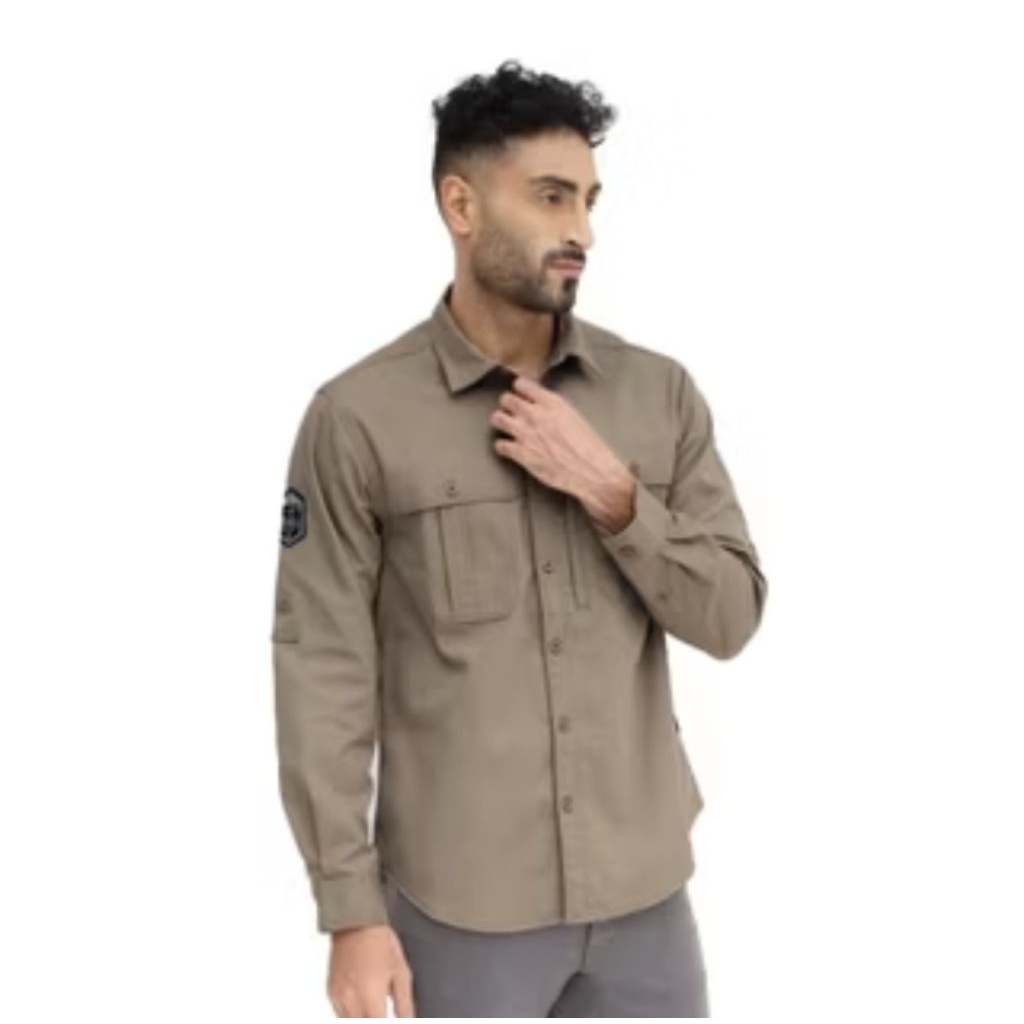Kemeja EIGER AMBITION TROPIC F1 BLACK BORNEO