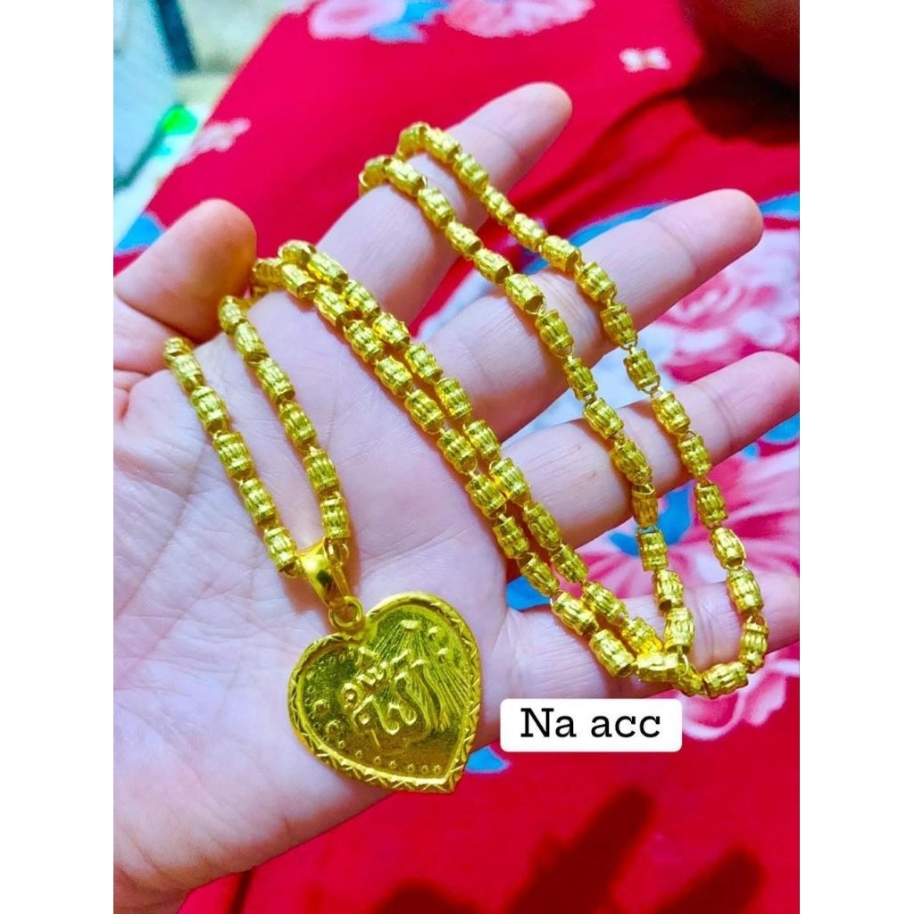 kalung bambu gucci 1 suku lapis emas