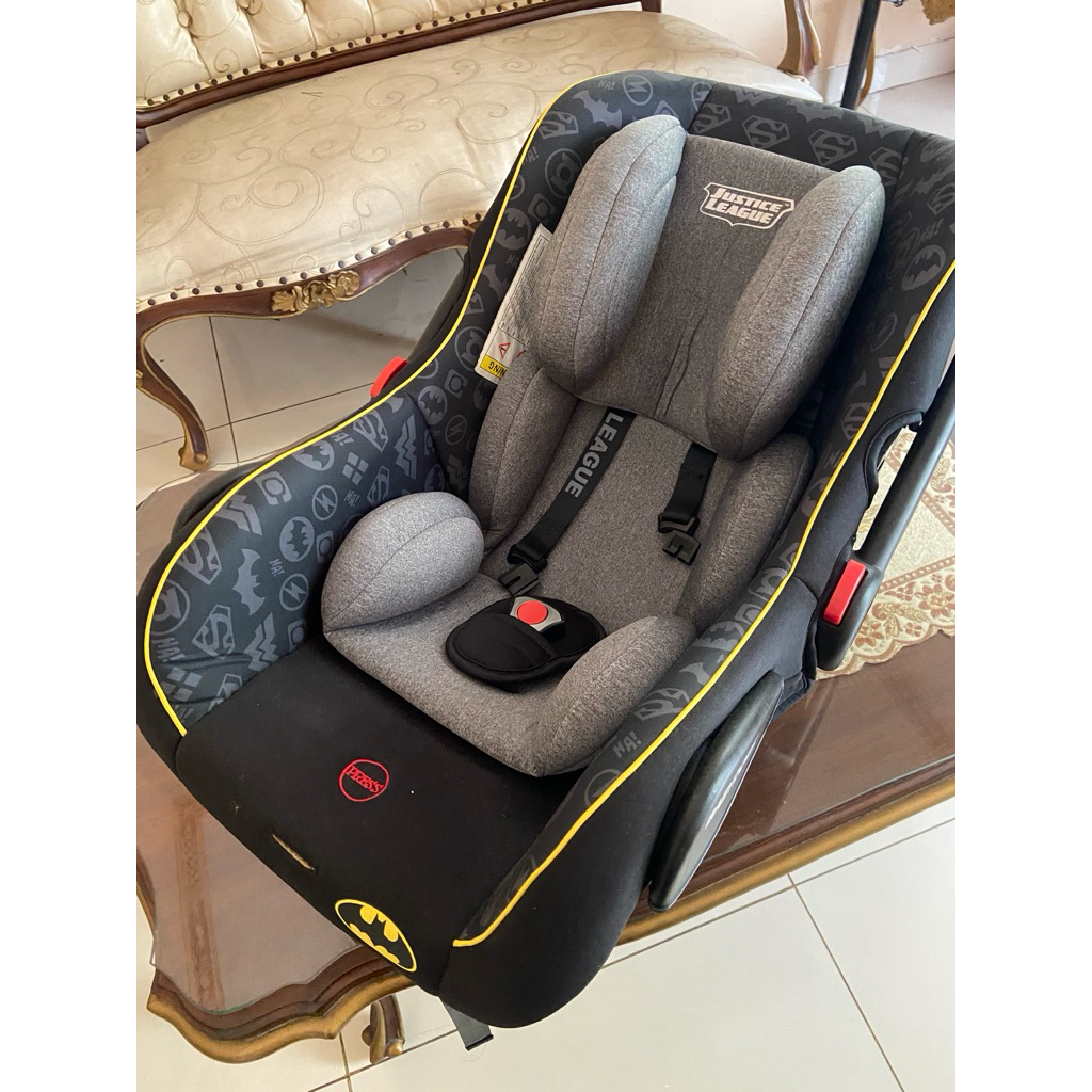 Prelove CarSeat Baby Does Justice League Batman Edition