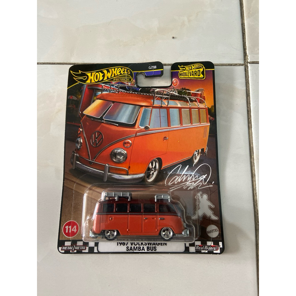 hot wheels volkswagen samba bus 1967
